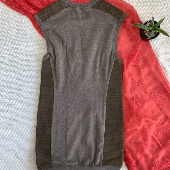 Allsaints Sierre Jumper Dress Brown Size 4 - Picture 7 of 13